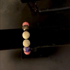 Stretch wood beaded bracelets